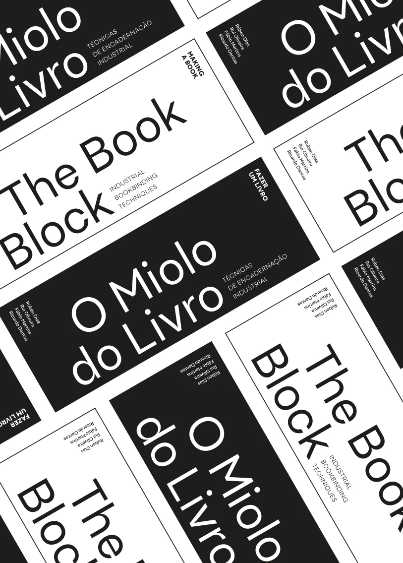 Uivo Poster 12 - Uivo Typeface uivo book block