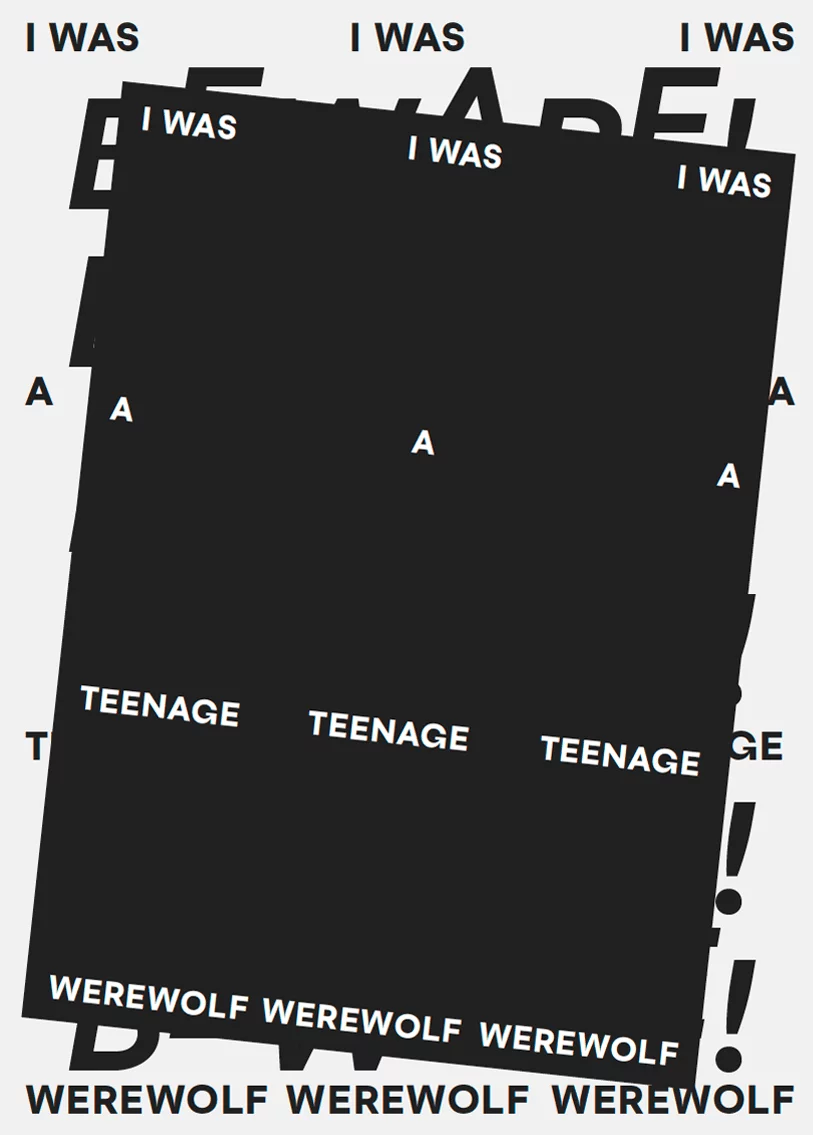 Uivo Poster 9 - Uivo Typeface uivo typeface poster