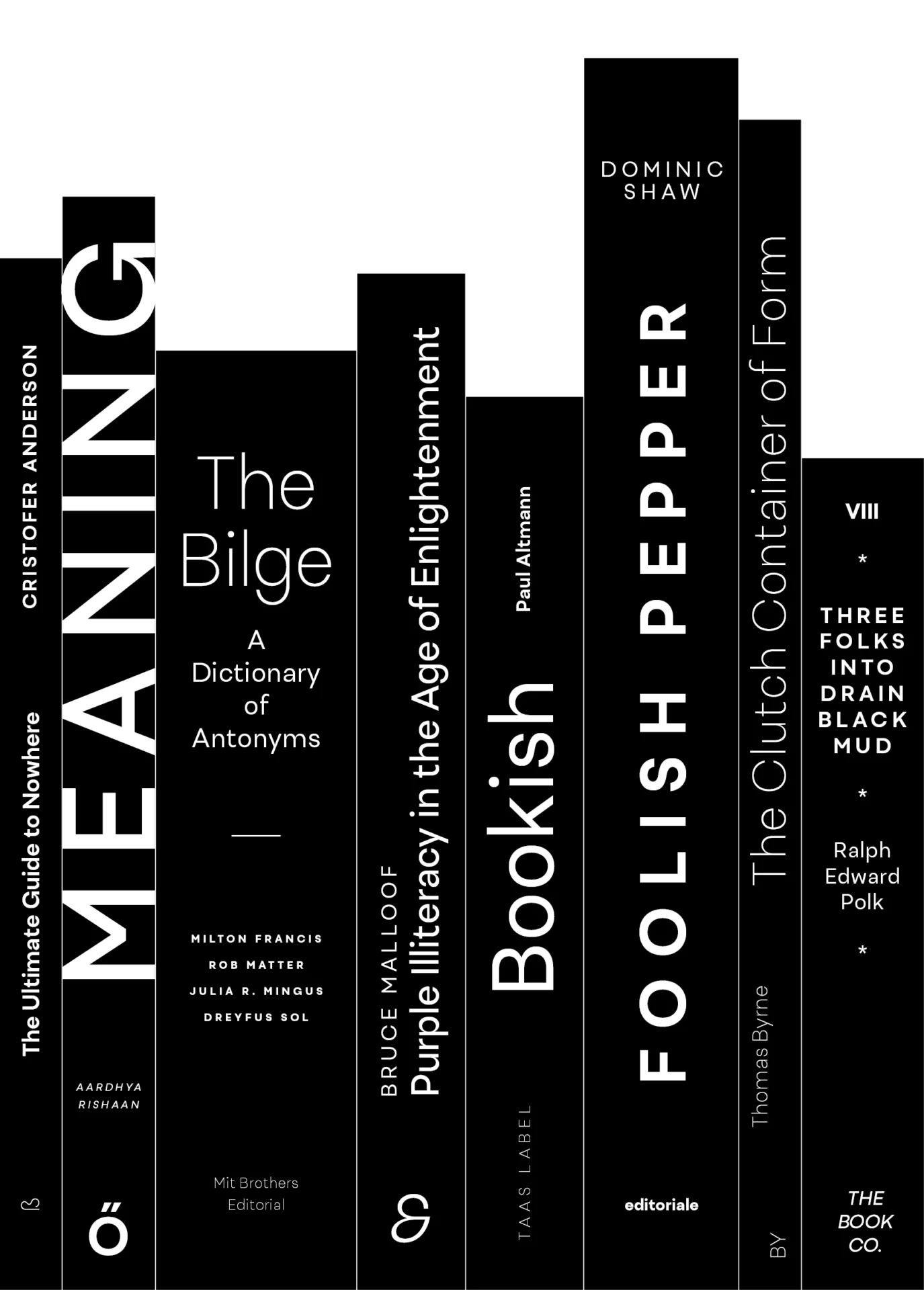 Uivo Poster A18 - Uivo Typeface Uivo typeface books