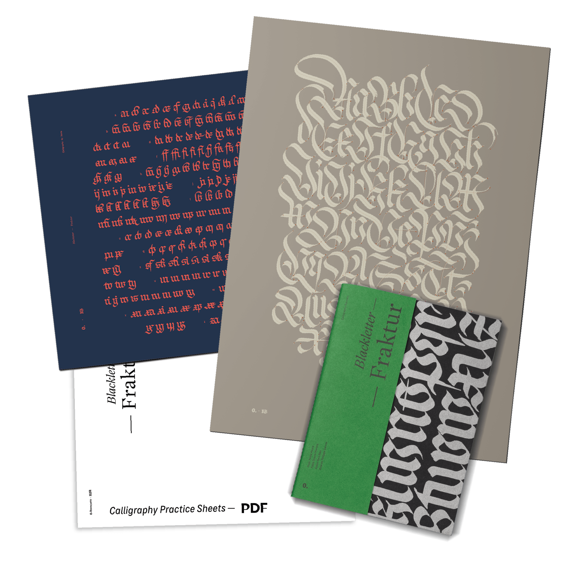 Poster Fraktur Ligatures → Special edition | 0.Itemzero