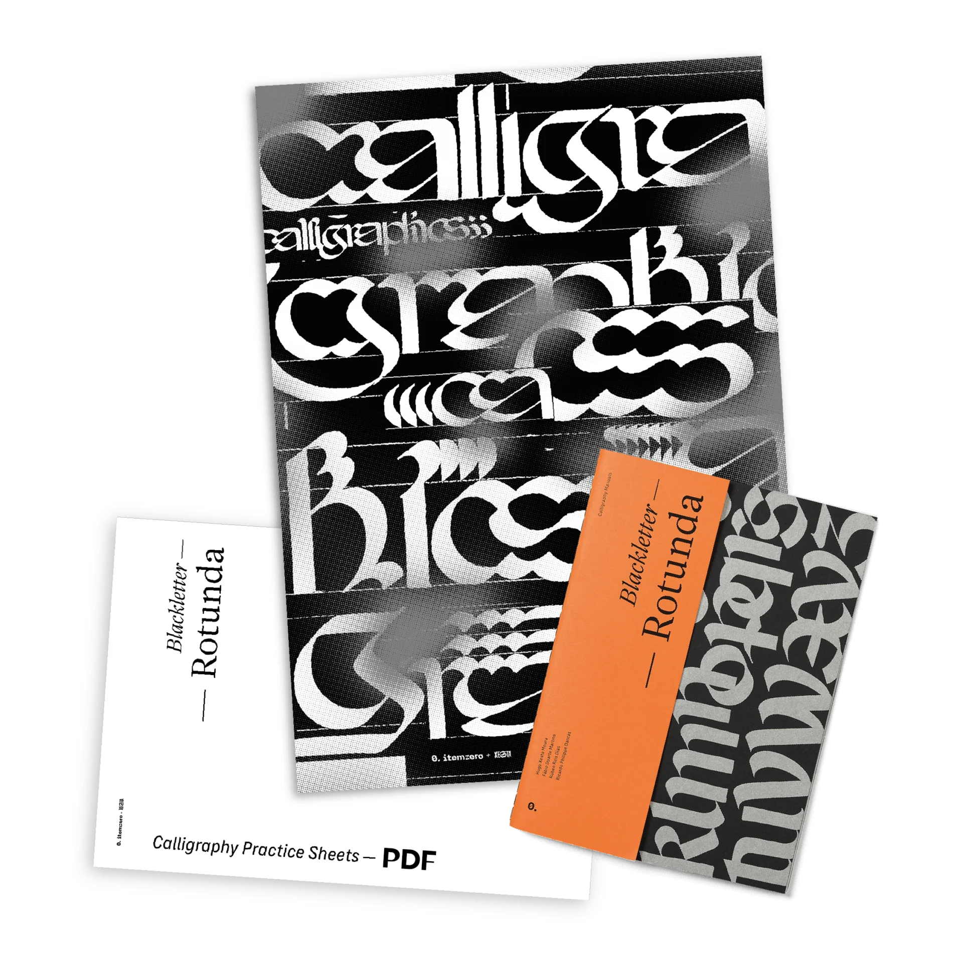 Rotunda Book - Blackletter Calligraphy Guides | 0.Itemzero