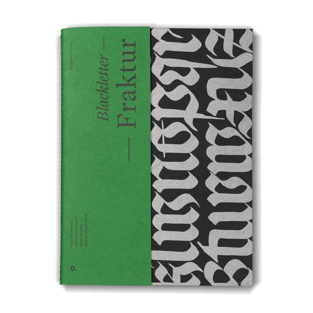 Fraktur book 4 - Poster — Fraktur Ligatures - Shop → 0. itemzero