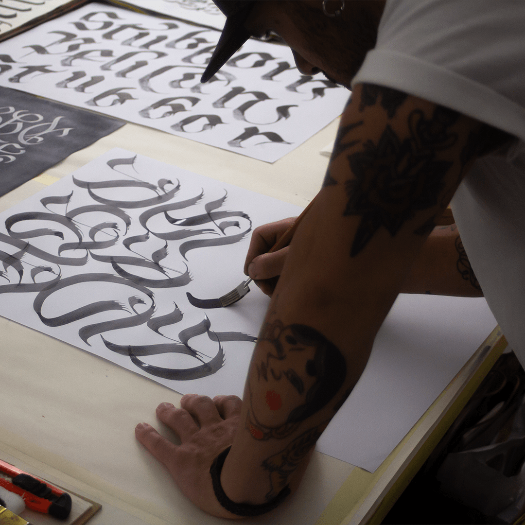 quadro 1B - Fraktur – Calligraphy Book - Shop → 0. itemzero