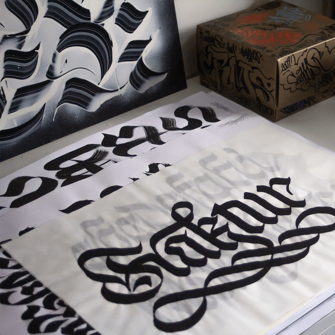 quadro 4B - Fraktur – Calligraphy Book - Shop → 0. itemzero