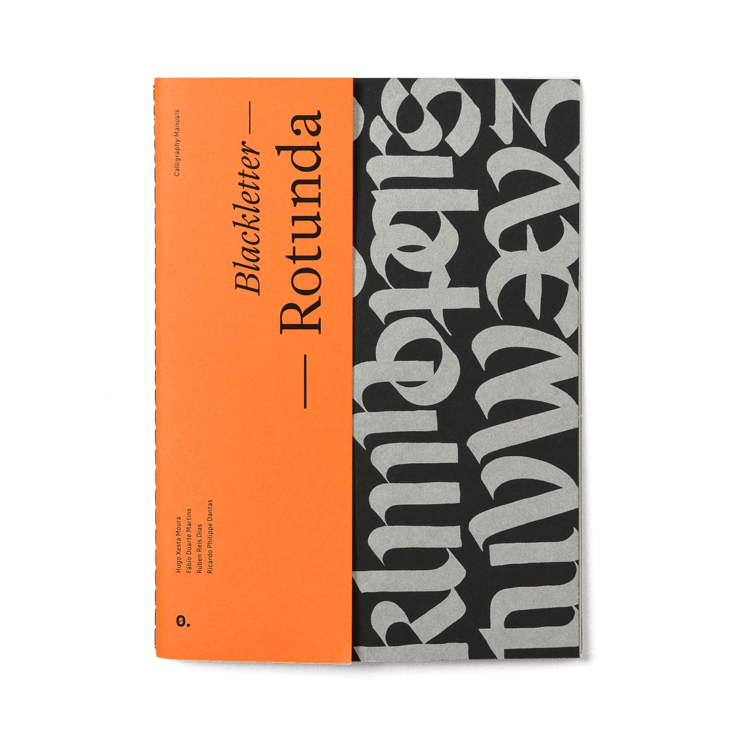Blackletter Rotunda002 - Rotunda – Calligraphy Book - Shop → 0. itemzero