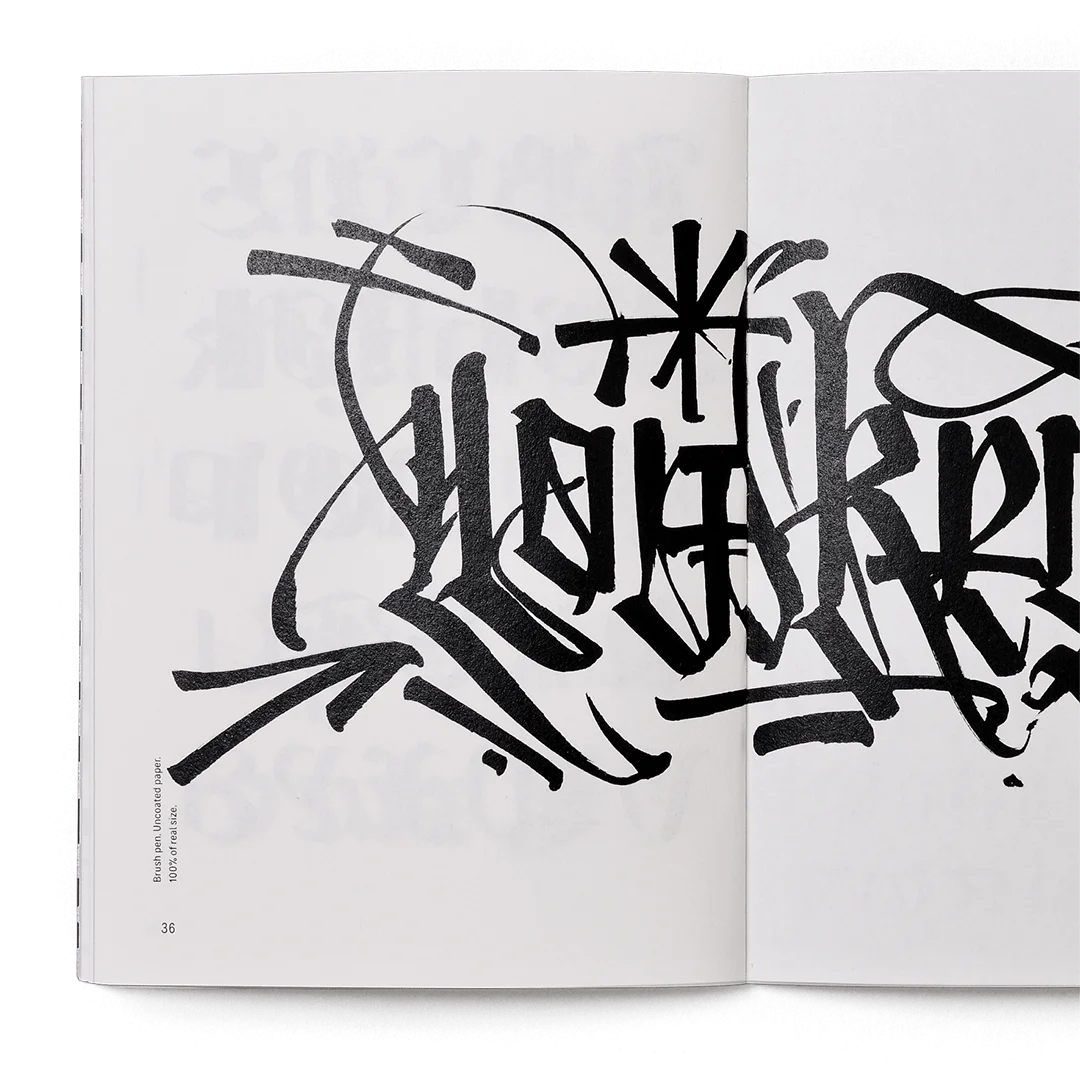 ItemZero typebooks 028 web - Textura – Calligraphy Book - Shop → 0. itemzero