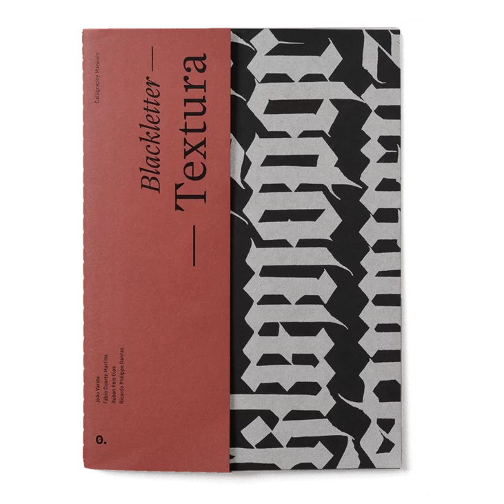 Textura typebooks 001 - Textura – Calligraphy Book - Shop → 0. itemzero
