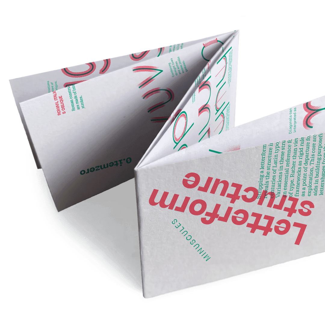 Poster letterforms structure C 05 - Poster - Letterform Structure - Shop → 0. itemzero